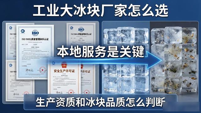 工业大冰块厂家怎么选？南宁本地服务是关键